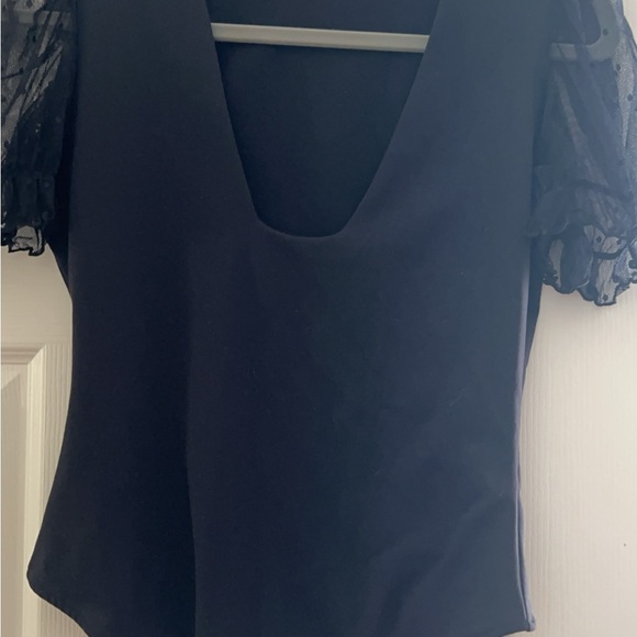 Free People Bar and Square Bodysuit - Picture 2 of 3